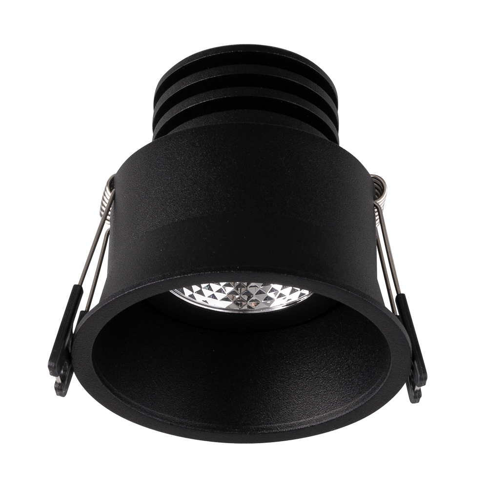 Unifit Center Tilt Recessed LED Downlight 10W Black Aluminium 3 CCT