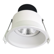 Unifit Center Tilt Recessed LED Downlight 10W White Aluminium 3 CCT