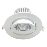 Ecostar Recessed LED Downlight 9W White Aluminium 3 CCT
