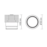 Unifit LED Mpdule 10W Aluminium TRI Colour