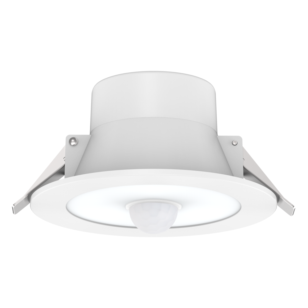 Clare Recessed LED Downlight With Sensor 10W White Polycarbonate 3 CCT