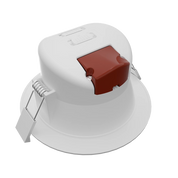 Wave Recessed LED Downlight Multi Power With Sensor White