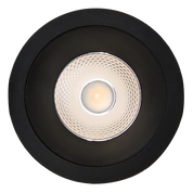 COOLUM PLUS S9068 Round Dimmable LED Downlight Black 9W TRI Colour