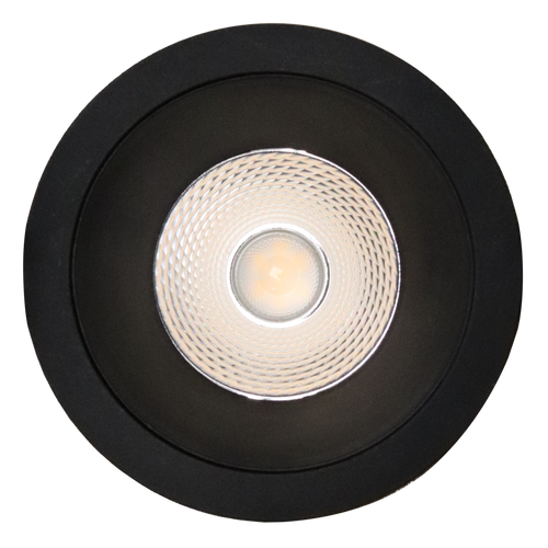 COOLUM PLUS S9068 Round Dimmable LED Downlight Black 9W TRI Colour