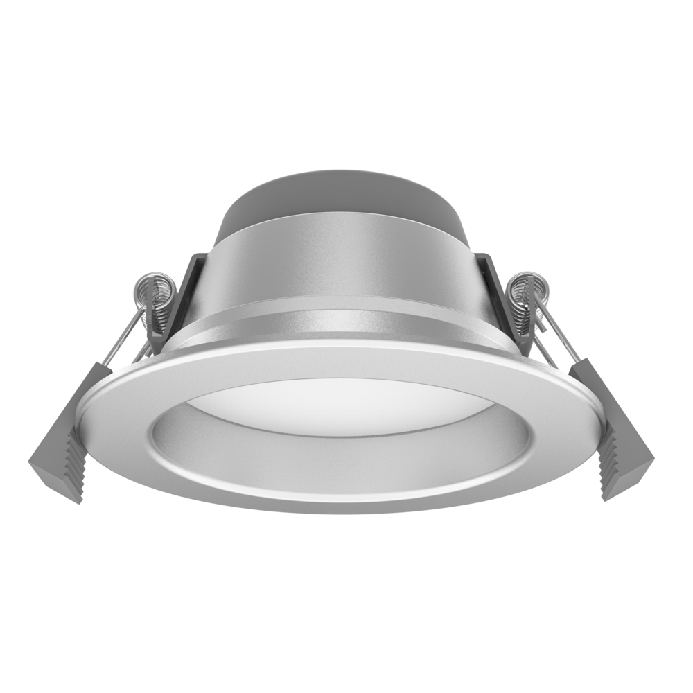 PREMIER S9071TC Round Dimmable LED Downlight Silver 10W TRI Colour