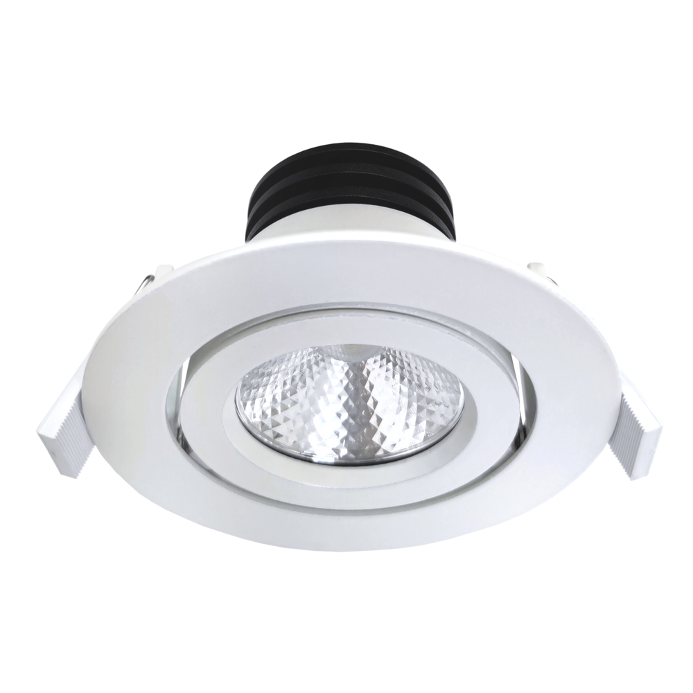 Ecostar II Recessed LED Downlight 10W White Aluminium 3 CCT