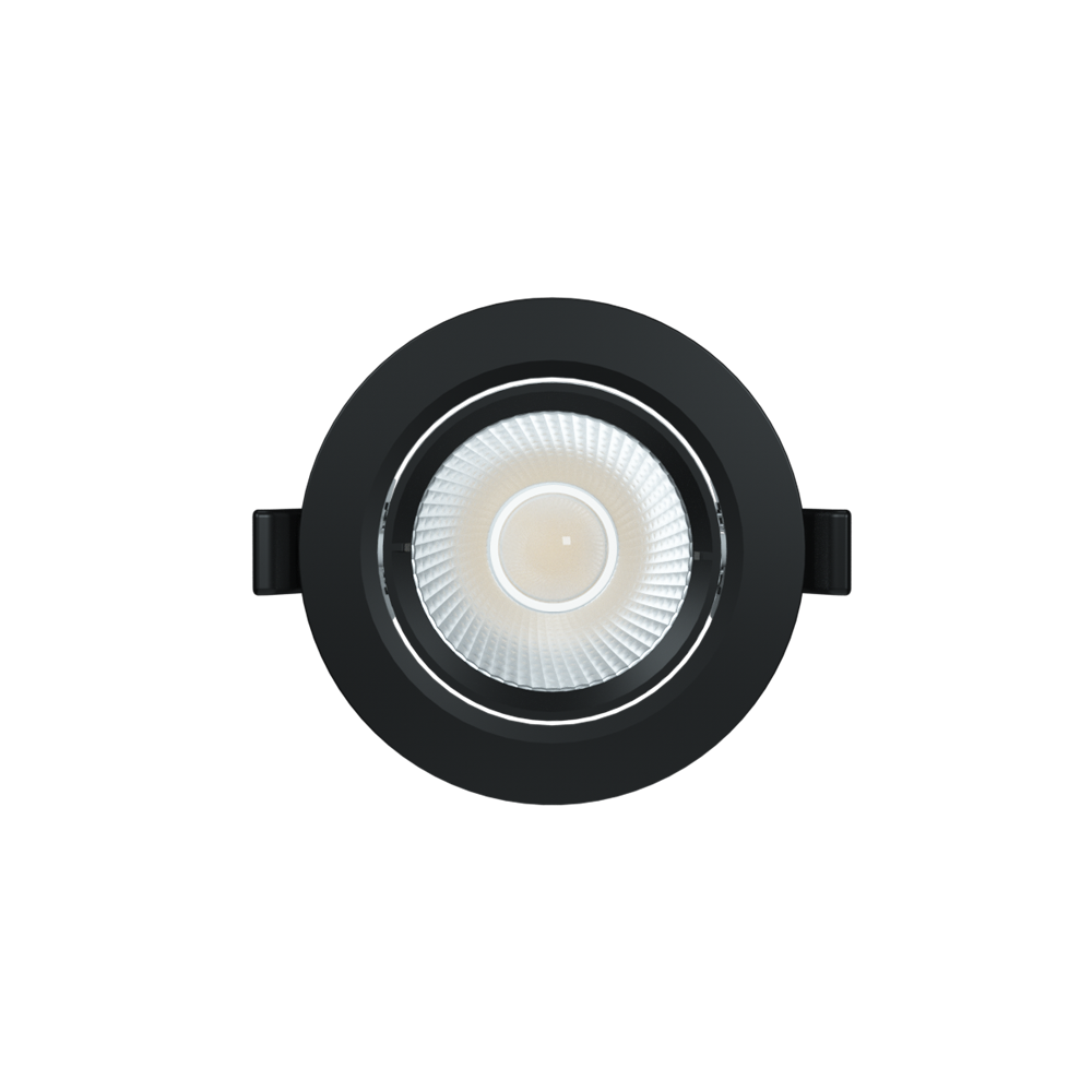 Coolum Recessed LED Downlight 6W Black Aluminium 3 CCT