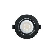 Coolum Recessed LED Downlight 6W Black Aluminium 3 CCT