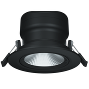 Coolum Recessed LED Downlight 6W Black Aluminium 3 CCT