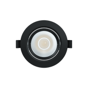 Coolum Recessed LED Downlight 9W Black Aluminium 3 CCT