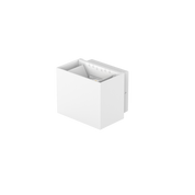 CUBE II S9320 Surface Mounted Exterior LED Wall Light White 10W 5000K IP65