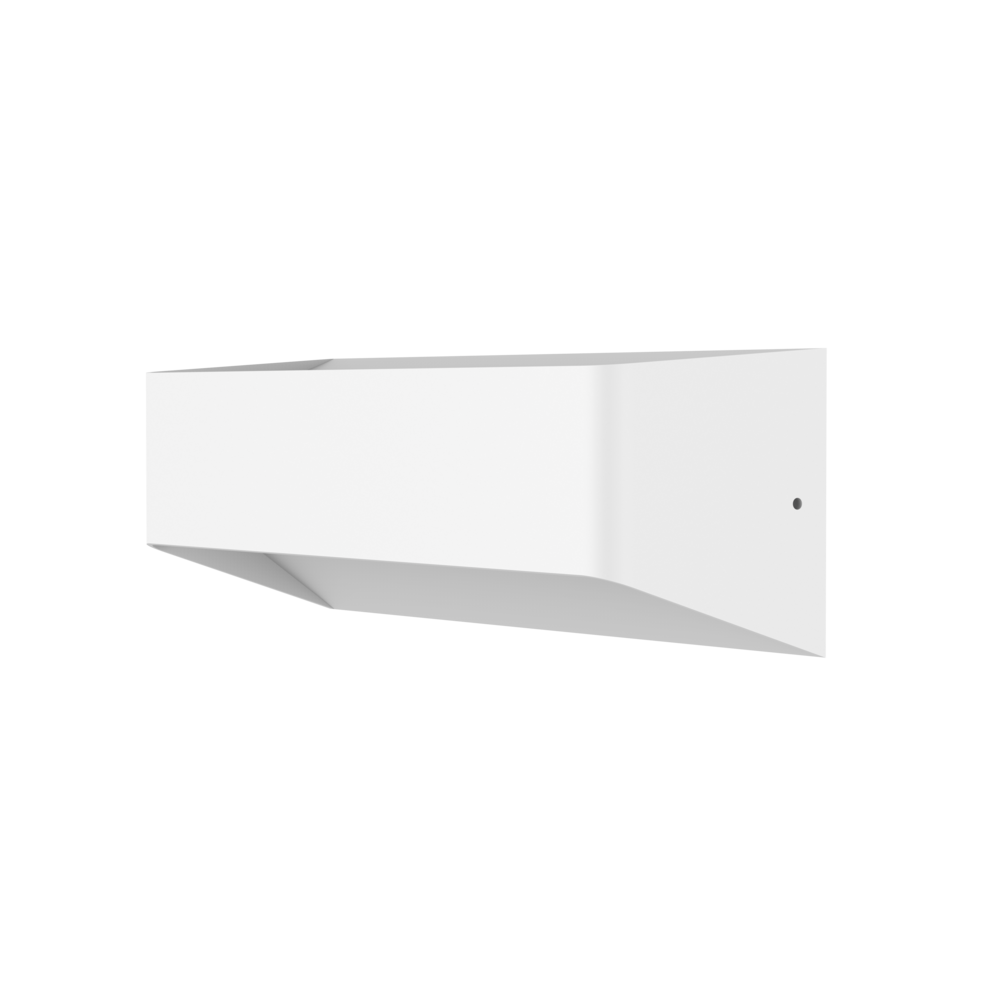 LOUNGE III S9327 Architectural Exterior LED Wall Light White 18W 3000K