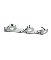 SEATTLE: City Series LED Interior Adjustable Long Bar Chrome Wall Light