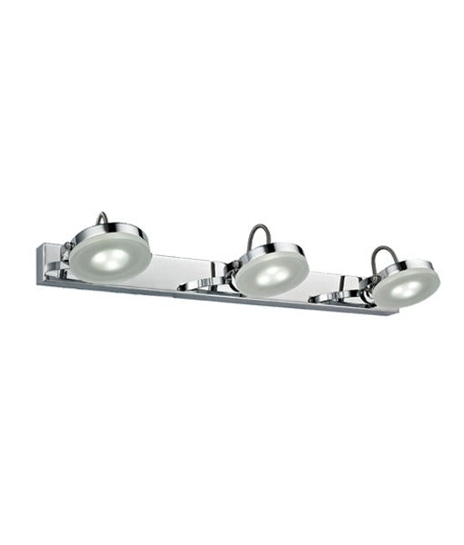 SEATTLE: City Series LED Interior Adjustable Long Bar Chrome Wall Light