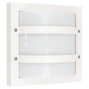 LARGO White - IP65 Premium Outdoor Bulkhead 24x24cm