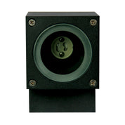 KUBE SINGLE Black - SG Quality Outdoor Wall Light in Black