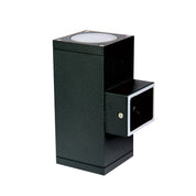KUBE TWIN Black - SG Quality Outdoor Wall Light in Black