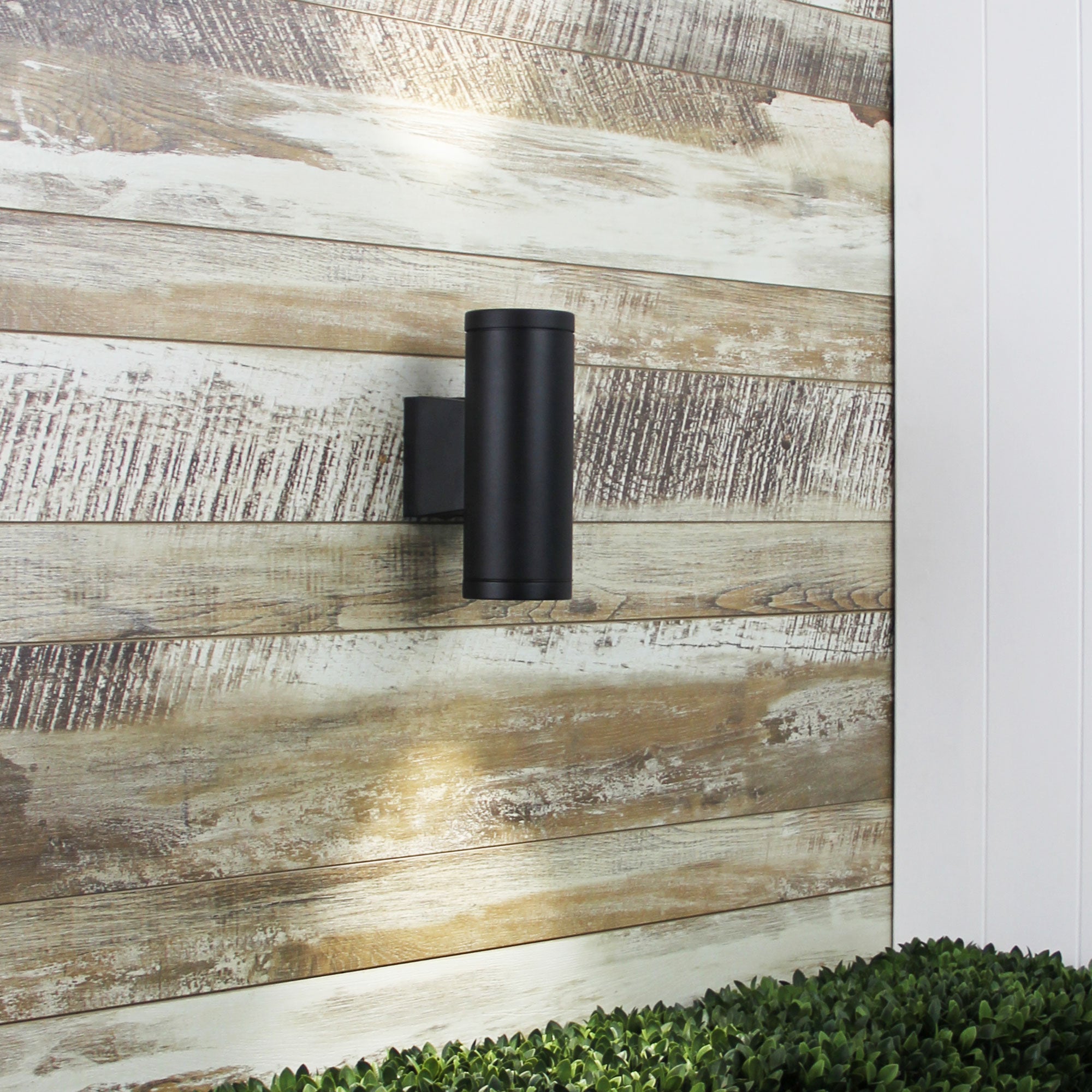 METRO TWIN Black - SG Quality Outdoor Wall Light in Black