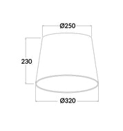 D.I.Y. Slant Lampshade