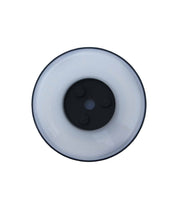 SHADOWTRI: Exterior LED Tri-CCT Round Backlit Wall Lights IP65 & IK08 (Diam: 180mm)