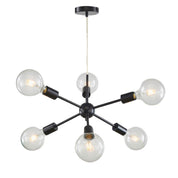 SPUTNIK.6 - 6-light Groovy Satellite Pendant