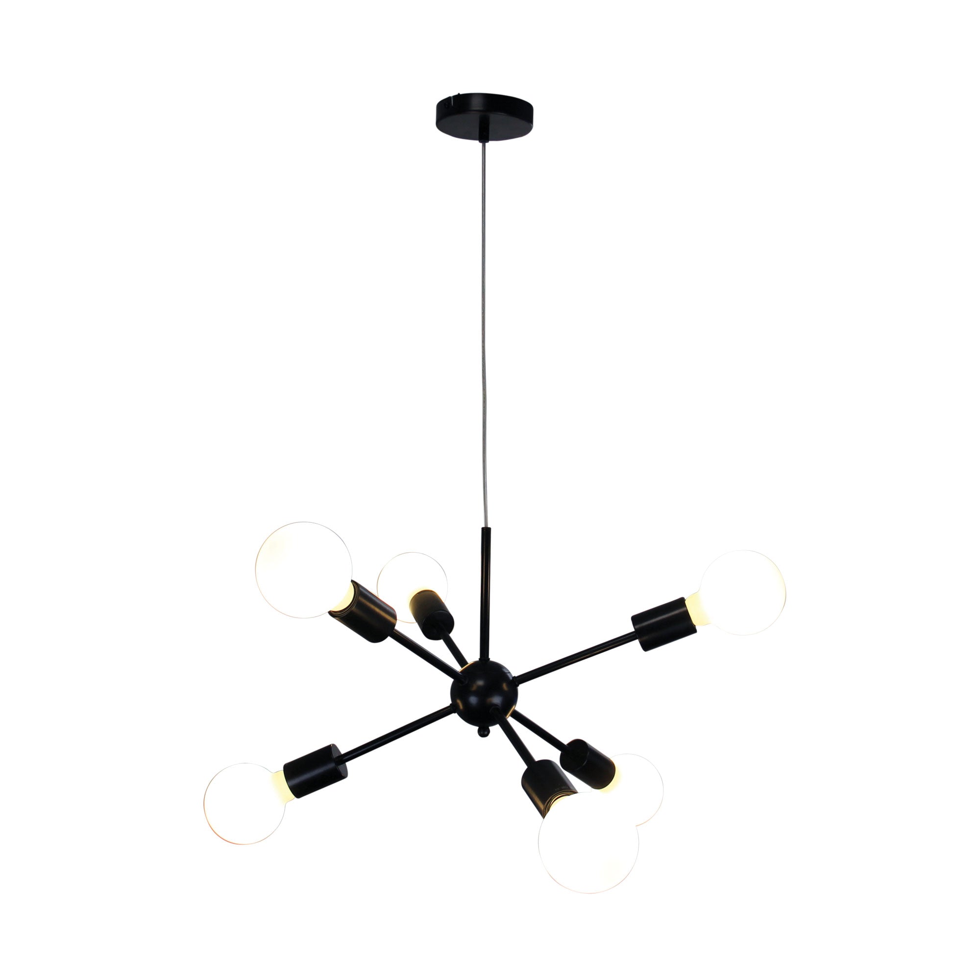 SPUTNIK.6 - 6-light Groovy Satellite Pendant