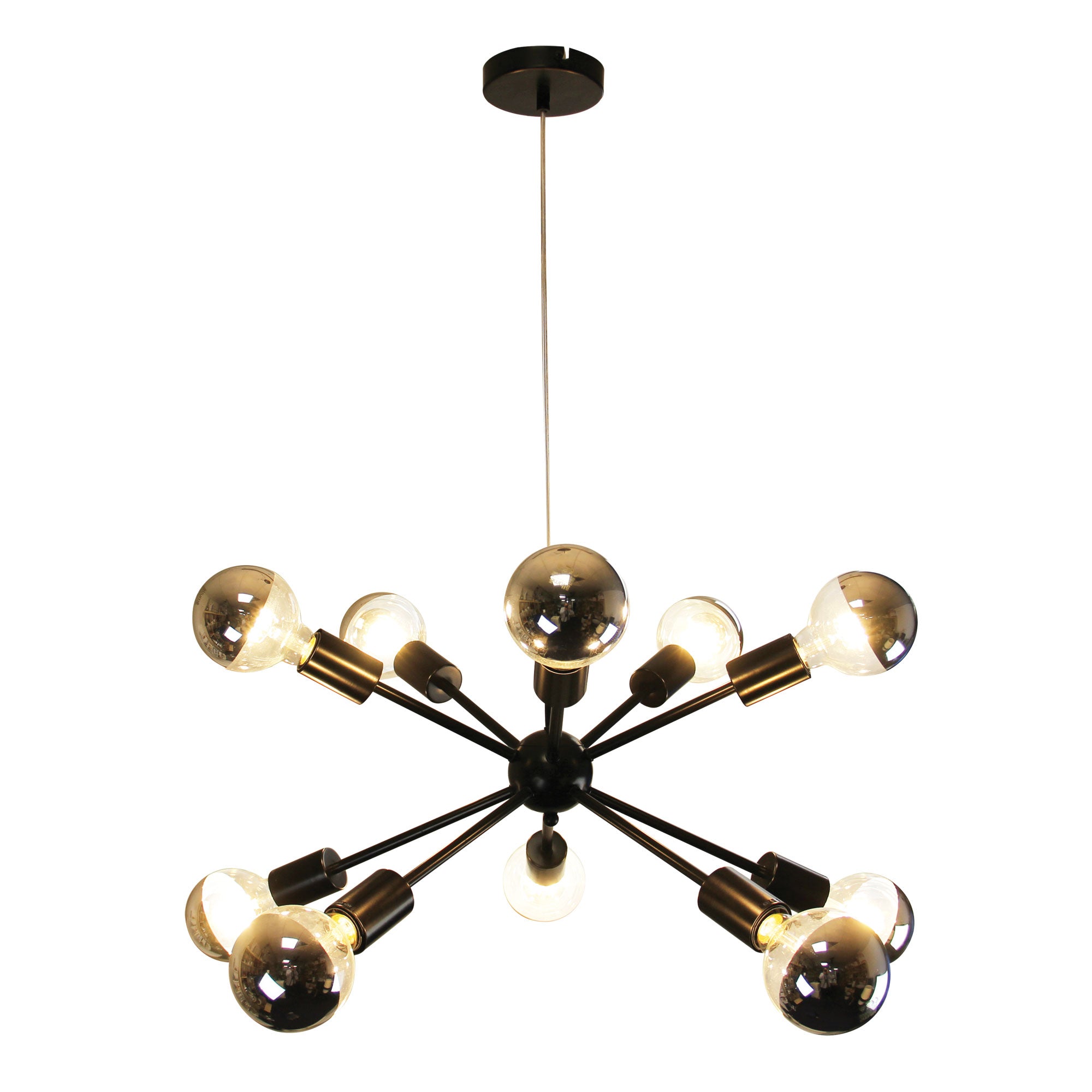 SPUTNIK.10 - 10-light Groovy Satellite Pendant