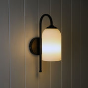 ARLINGTON WALL - Opal Matt Glass Wall Light