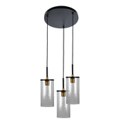 RAYMONT 3LT PENDANT - 3 Light Multi Drop Pendant