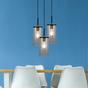 RAYMONT 3LT PENDANT - 3 Light Multi Drop Pendant