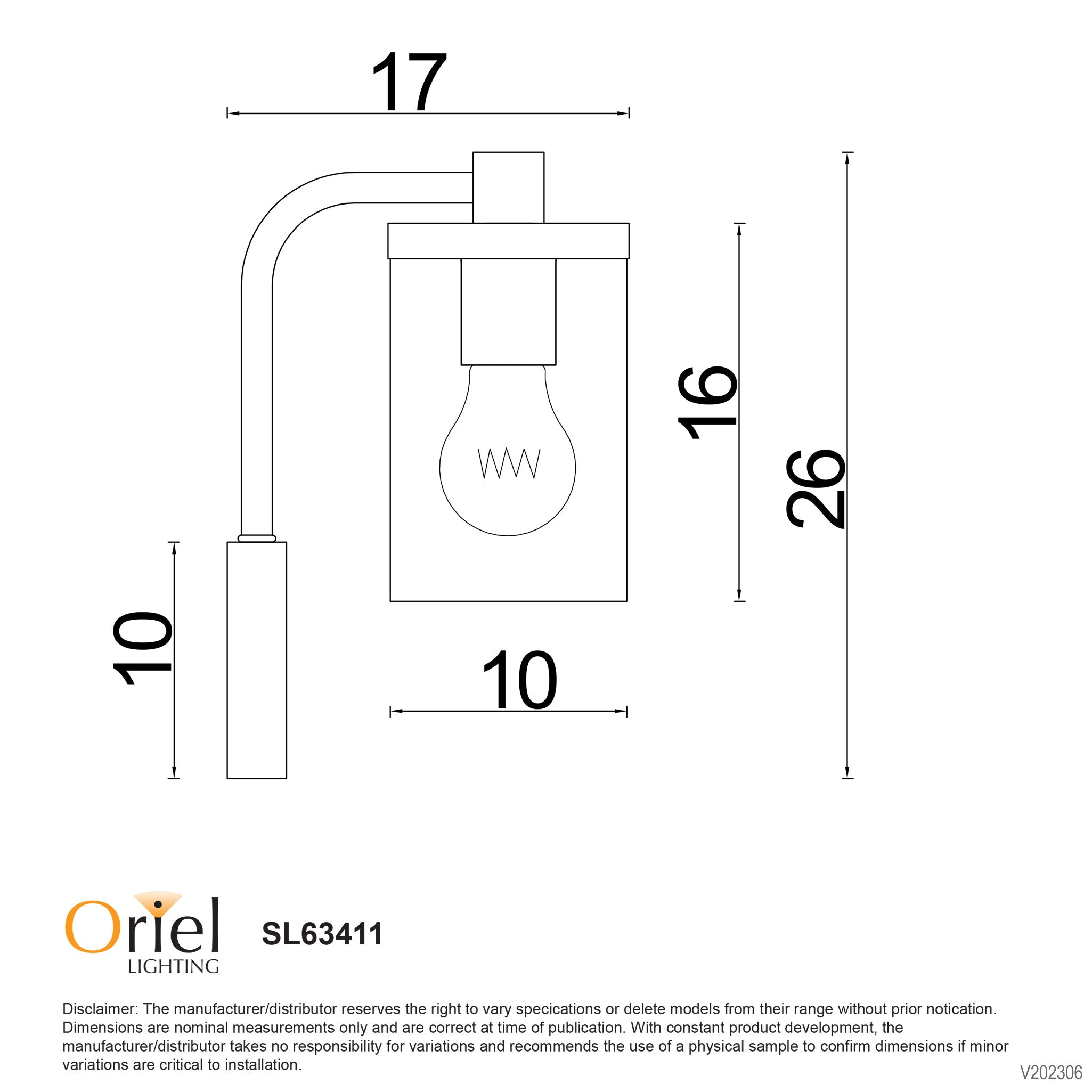 RAYMONT WALL LIGHT - Wall Light