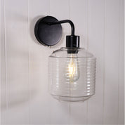 MARCONI WALL - Clear Glass Wall Sconce