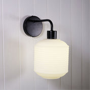 MARCONI WALL - Opal Glass Wall Sconce
