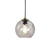 TWIST.20 - Single Clear Glass Pendant