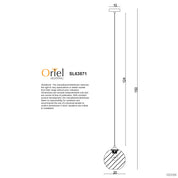 TWIST.20 - Single Clear Glass Pendant