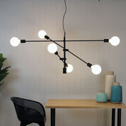 CHELSEA.120 Black - Large Contemporary Pendant