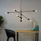 CHELSEA.120 Black - Large Contemporary Pendant