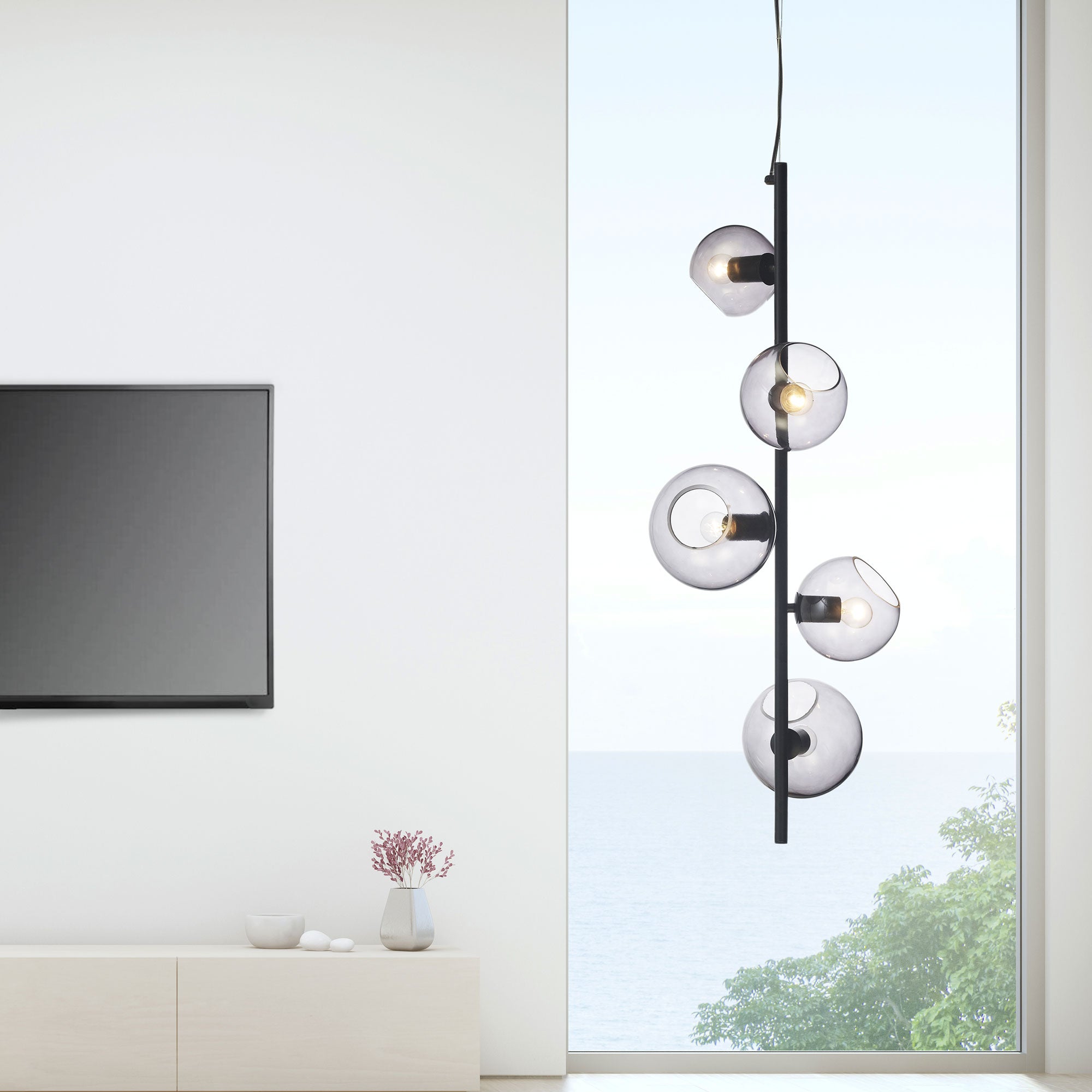 SINUS - 120cm Designer Satellite Suspended Pendant