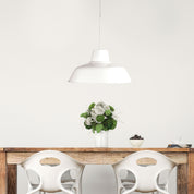 FORGE 430 - Retro Industrial Pendant White