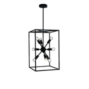 GEORGETOWN.35 - Designer Box Pendant with Exposed Globes