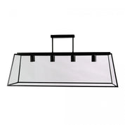 Eaton 4 Light Pendant Matt Black
