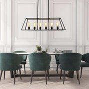 SOUTHPORT.100 - 6 Light Urban Retro Pendant Black