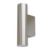 NEW BRONTE Up / Down Wall Light Stainless Steel 3CCT
