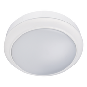 Round LED Bunker Light White Polycarbonate 3CCT