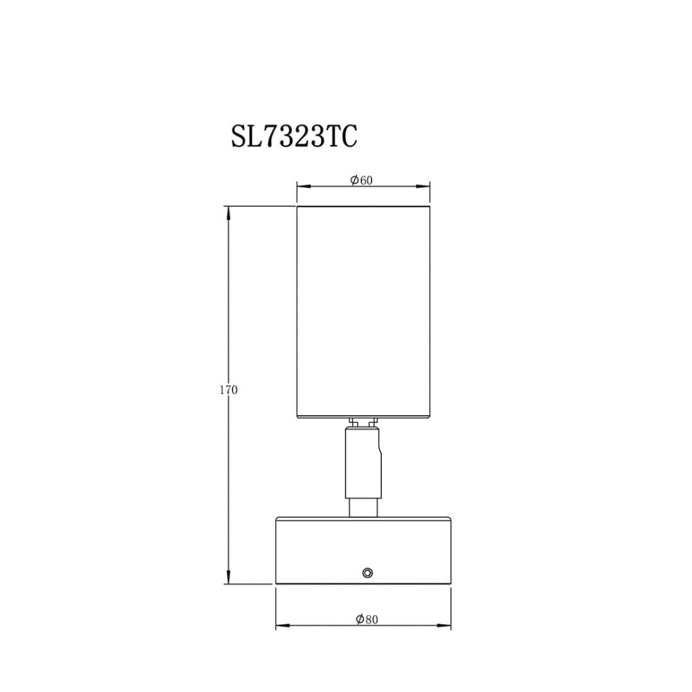 BONDI Exterior Spotlight W60mm 316 Stainless Steel 3CCT