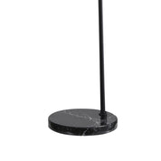 MARMO BLACK - Arc Floor Lamp with Marble Base