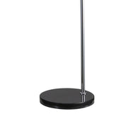 MARMO CHROME - Arc Floor Lamp with Marble Base