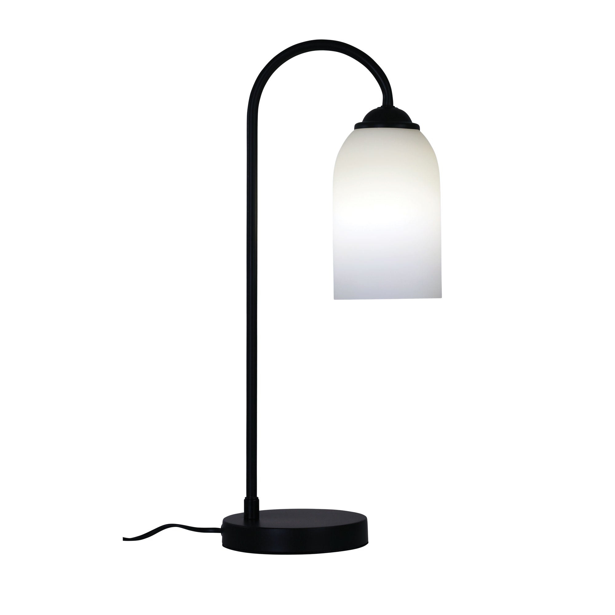 ARLINGTON TABLE - Opal Matt Glass Table Lamp