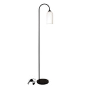 ARLINGTON FLOOR - Opal Matt Glass Floor Lamp