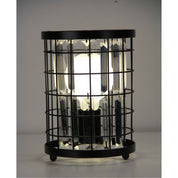 DELAWARE TABLE LAMP - Crystal Caged Bedside Lamp